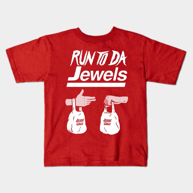 Run To Da Jewels Kids T-Shirt by harebrained